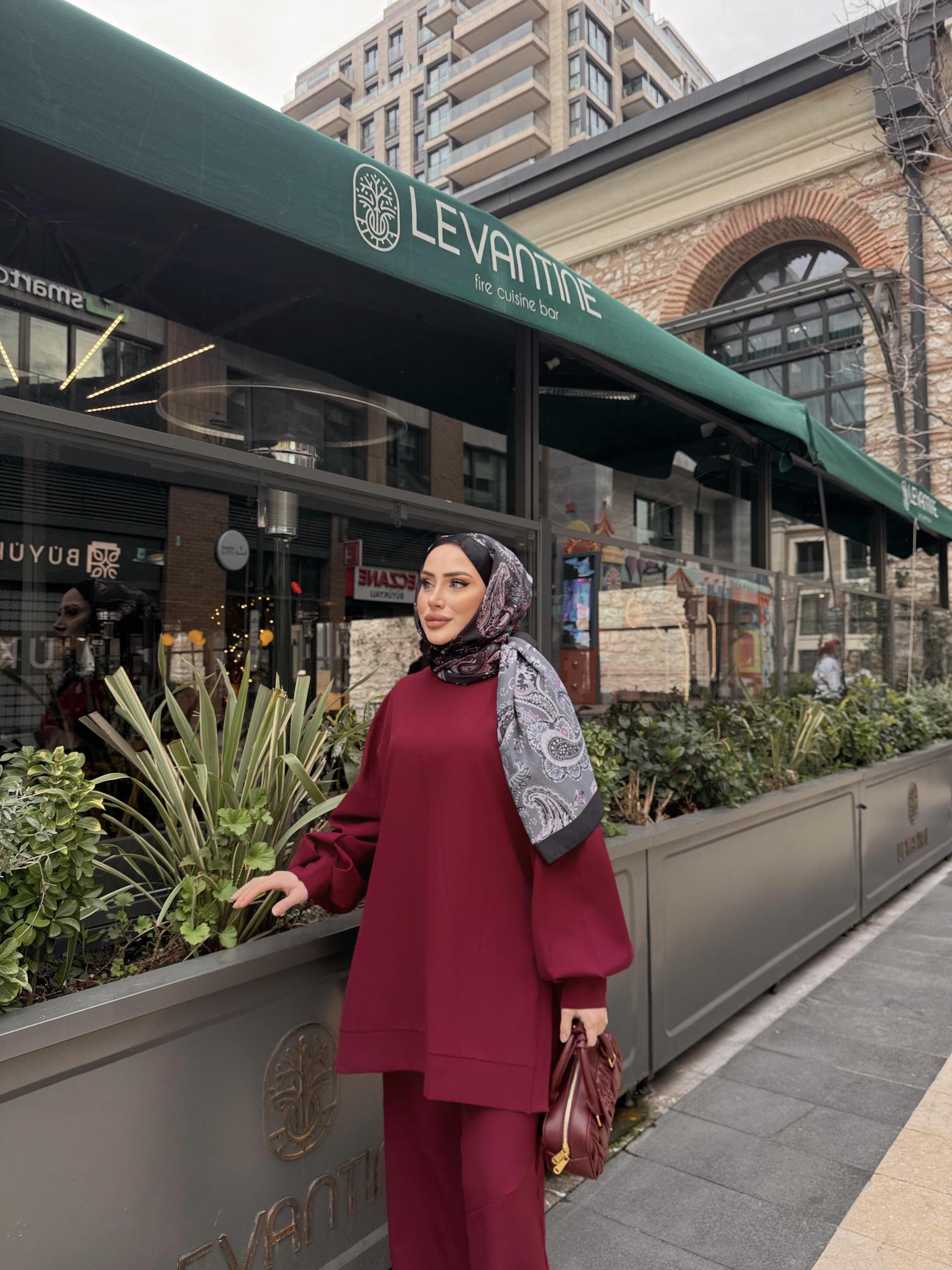 Bordo Balon%20Kol%20Takım%203445