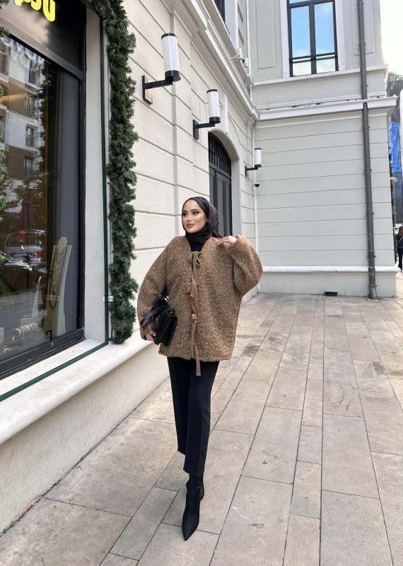 Camel Yumoş Bağlamalı 1116 Ceket 