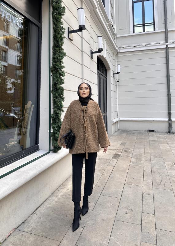 Camel Yumoş Bağlamalı 1116 Ceket 