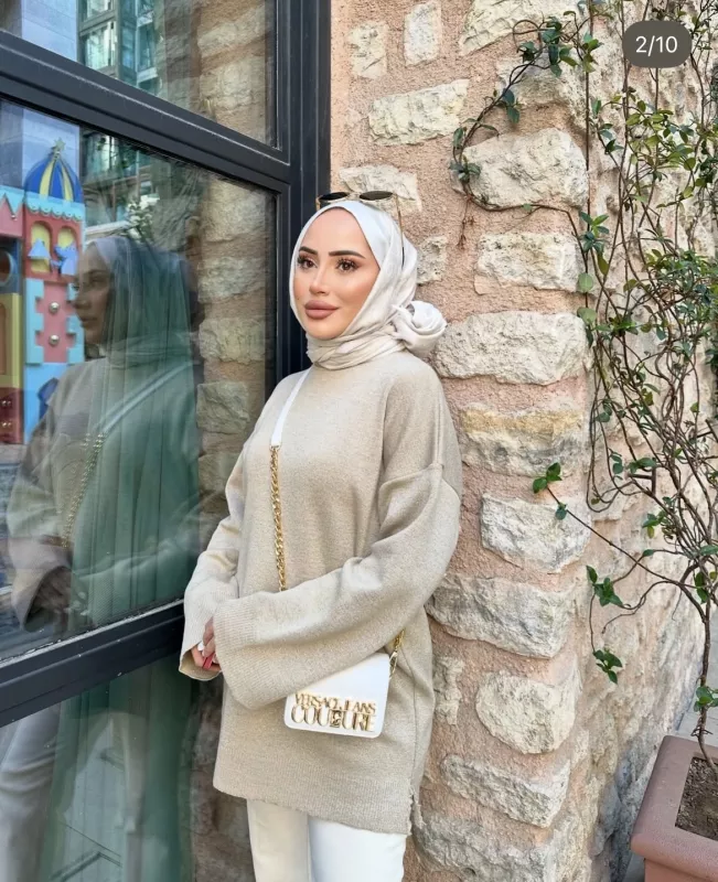 SARI SİMLİ TRİKO SWEAT