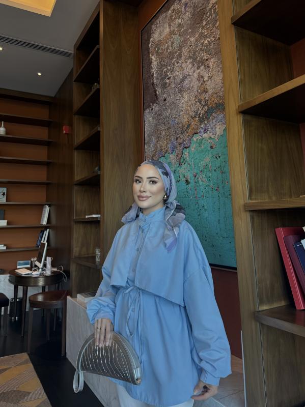 MAVİ OLİVA GÖMLEK 1162