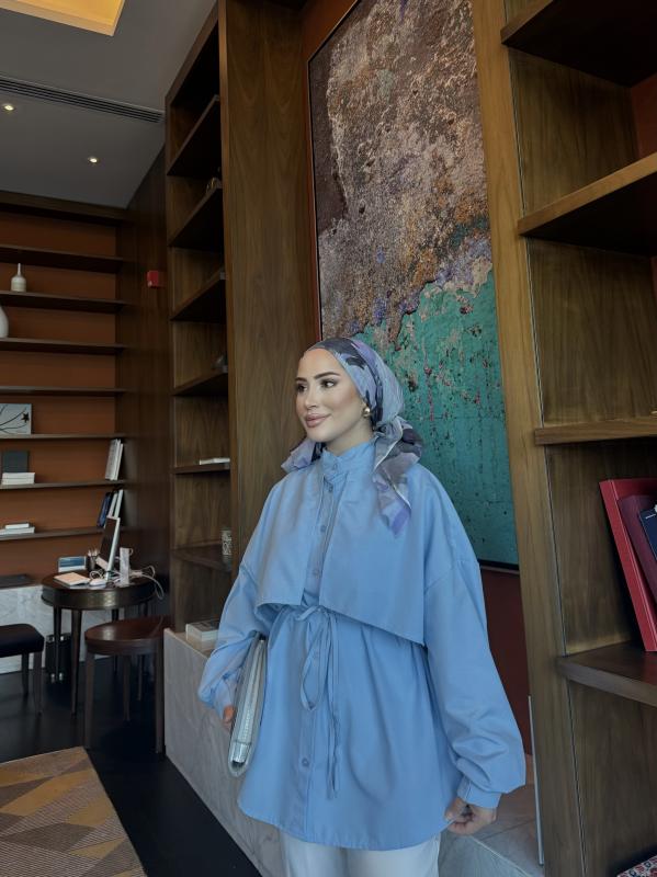 MAVİ OLİVA GÖMLEK 1162