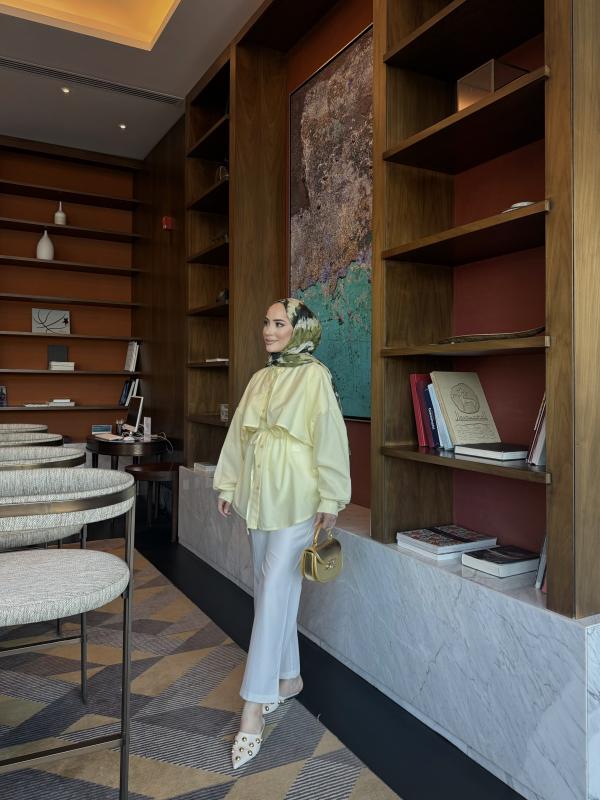 SARI OLİVA GÖMLEK 1162﻿﻿﻿﻿