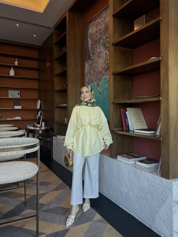 SARI OLİVA GÖMLEK 1162﻿﻿﻿﻿