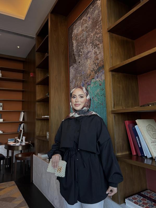 SİYAH OLİVA GÖMLEK 1162