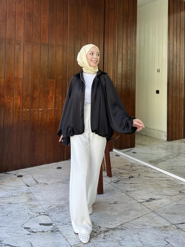 SİYAH ALYA CEKET 1184