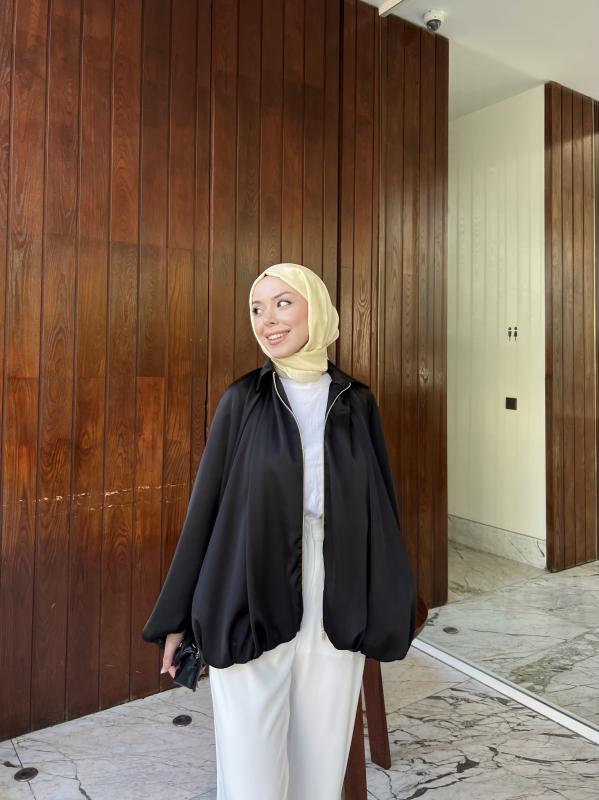 SİYAH ALYA CEKET 1184