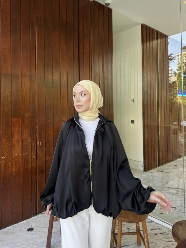 SİYAH ALYA CEKET 1184