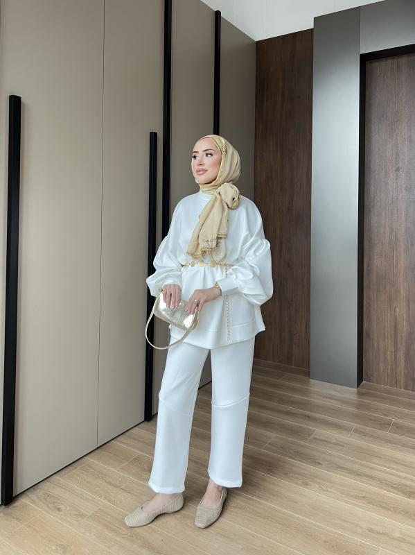 BEYAZ SCUBA BALON KOL TAKIM 1105