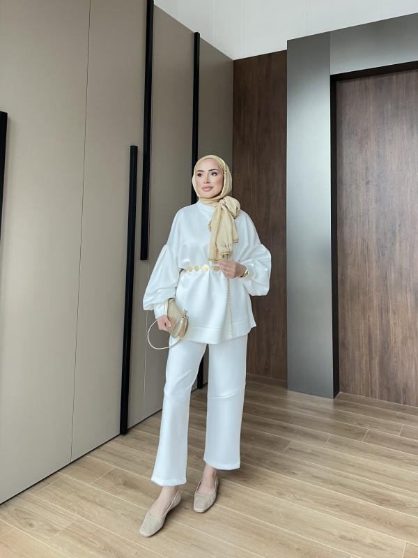 BEYAZ SCUBA BALON KOL TAKIM 1105