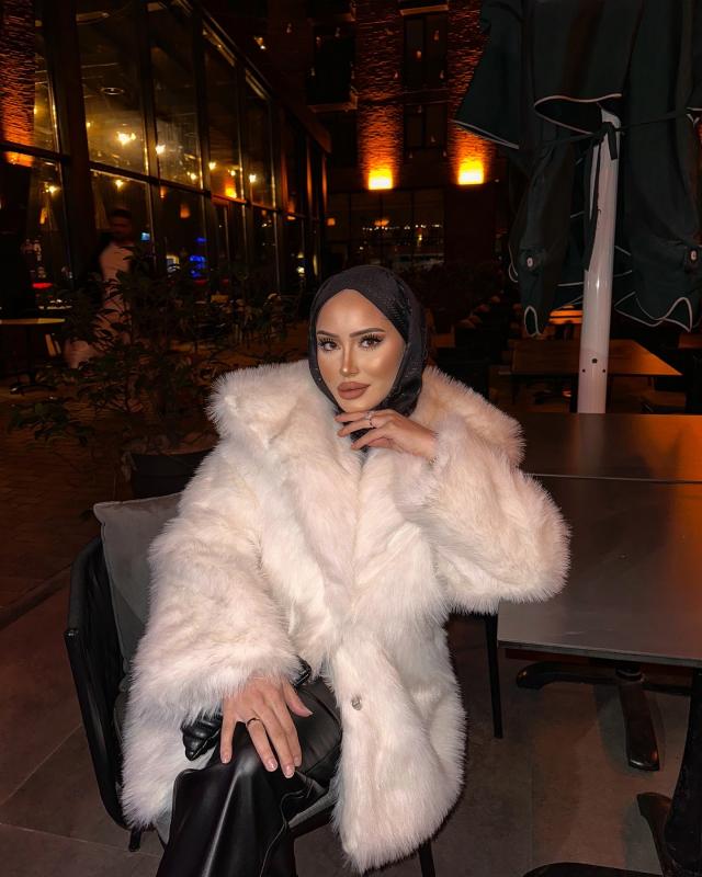 Beyaz Astarlı Kürk 1111 