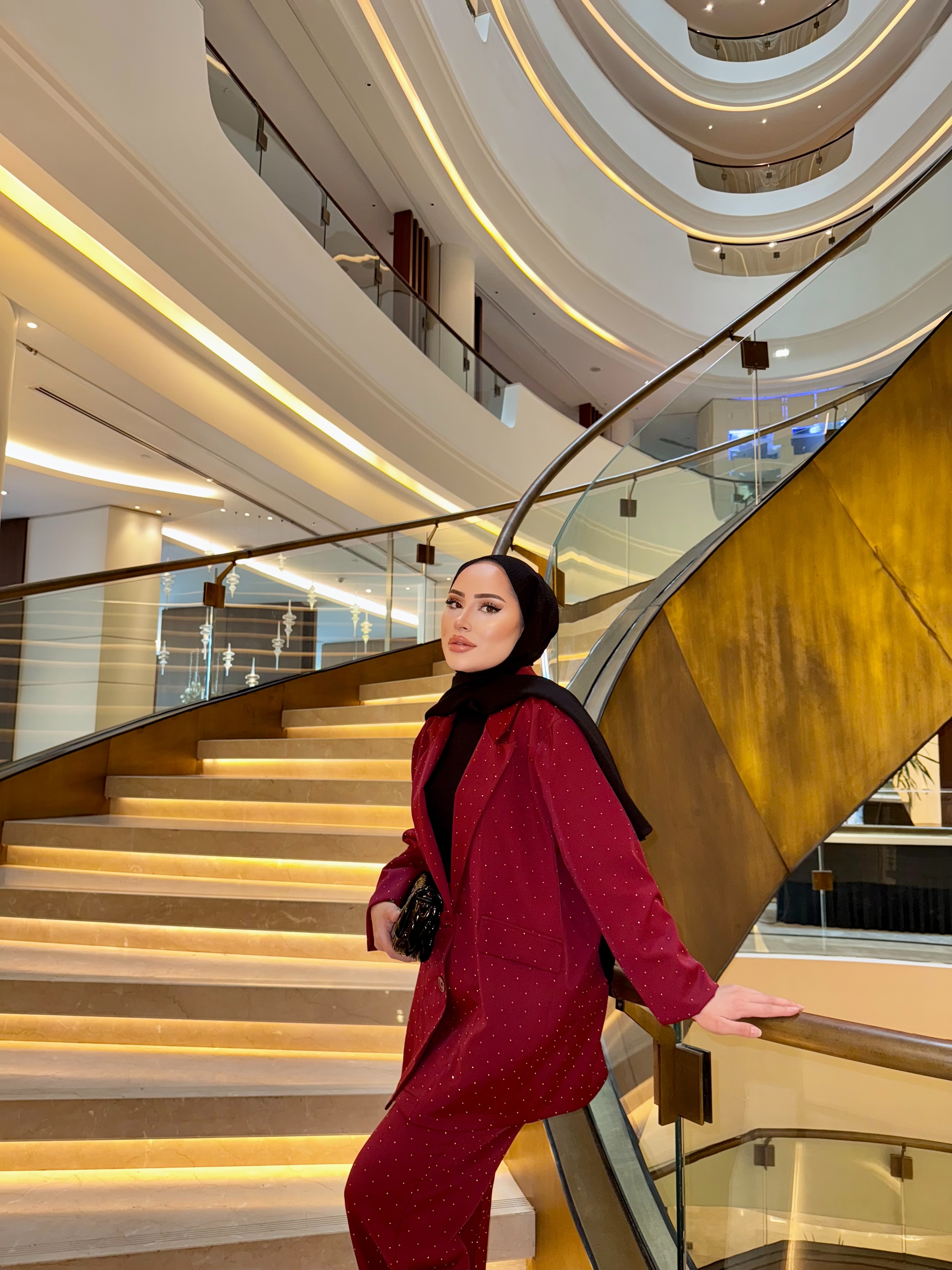 BORDO%20LİON%20CEKET%20TAKIM%201142