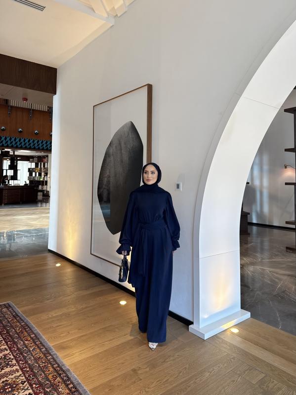 LACİVERT MİHRA TULUM  1150