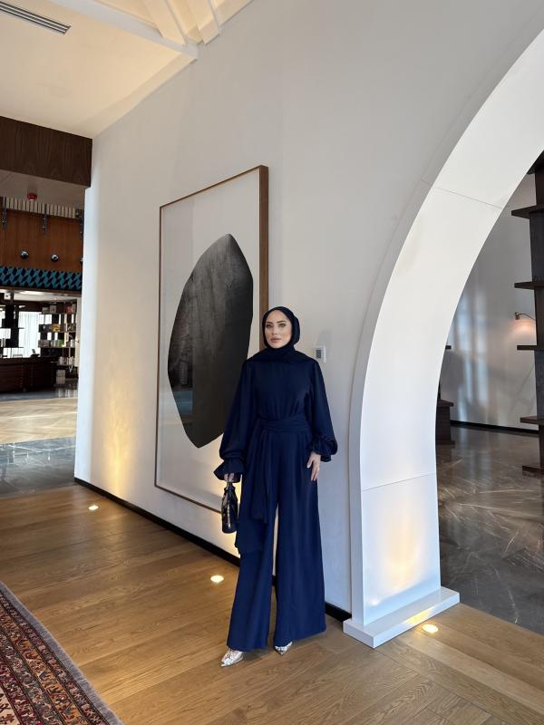 LACİVERT MİHRA TULUM  1150