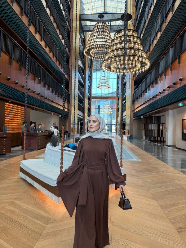 KAHVERENGİ  MİHRA TULUM  1150