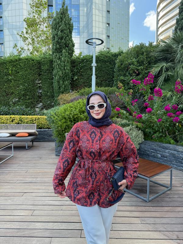 Tasarım Desenli Ceket 197