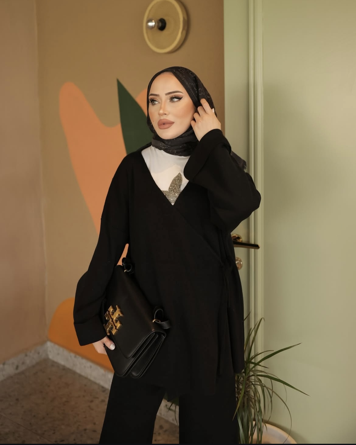 Siyah Yeni Kimona Triko Takım 1050