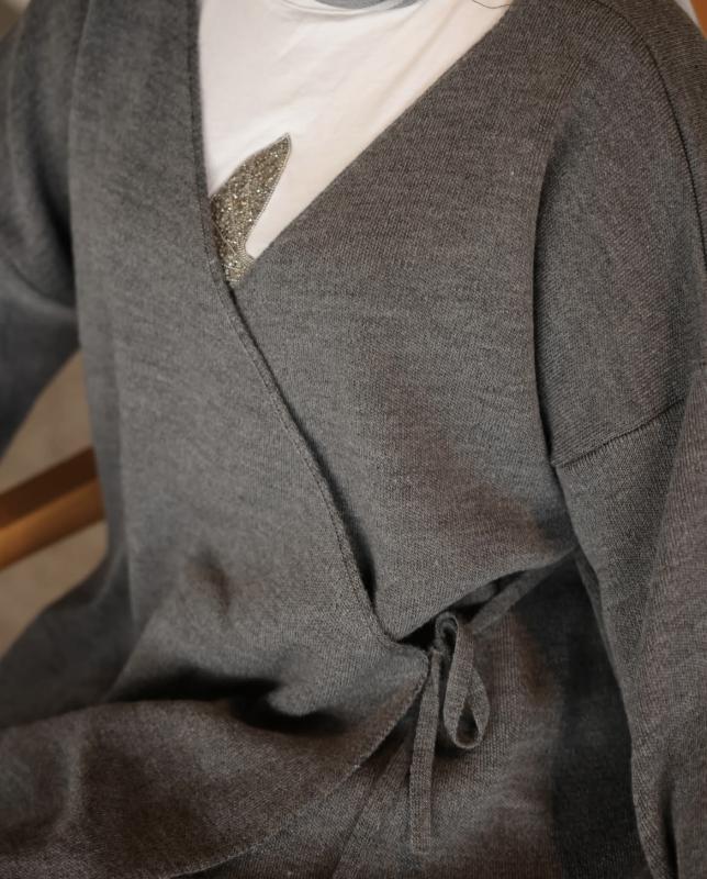 Antrasit  Yeni Kimona Triko Takım 1050