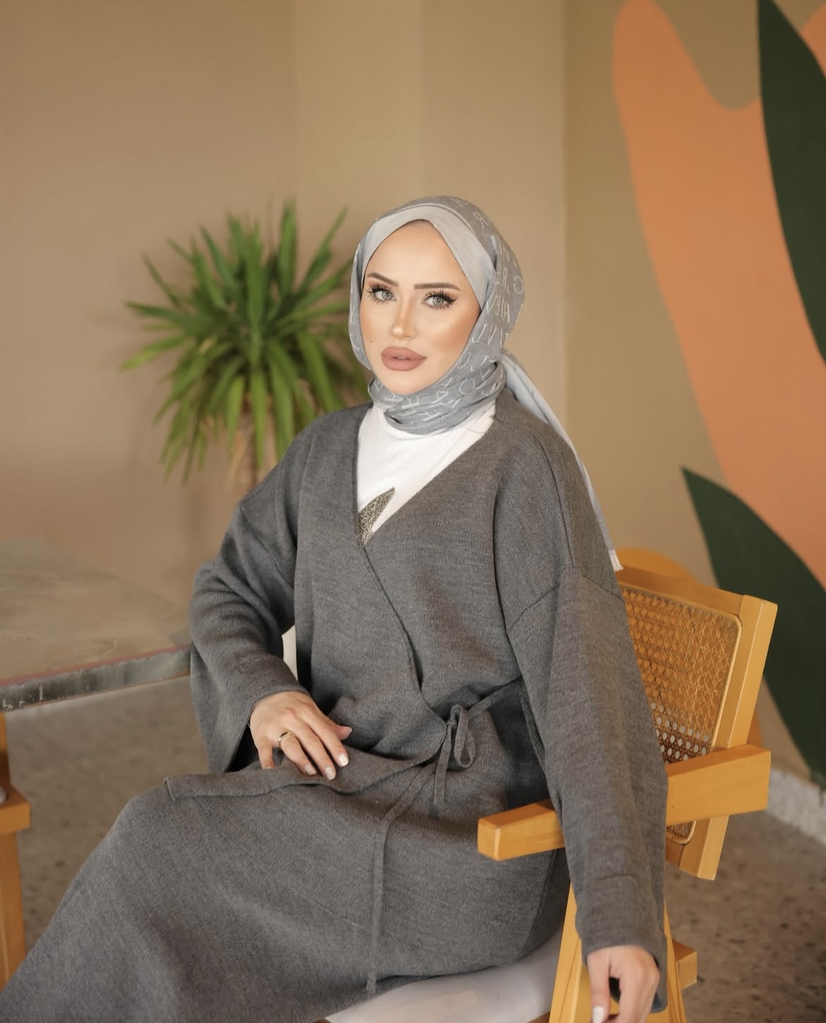 Antrasit  Yeni Kimona Triko Takım 1050