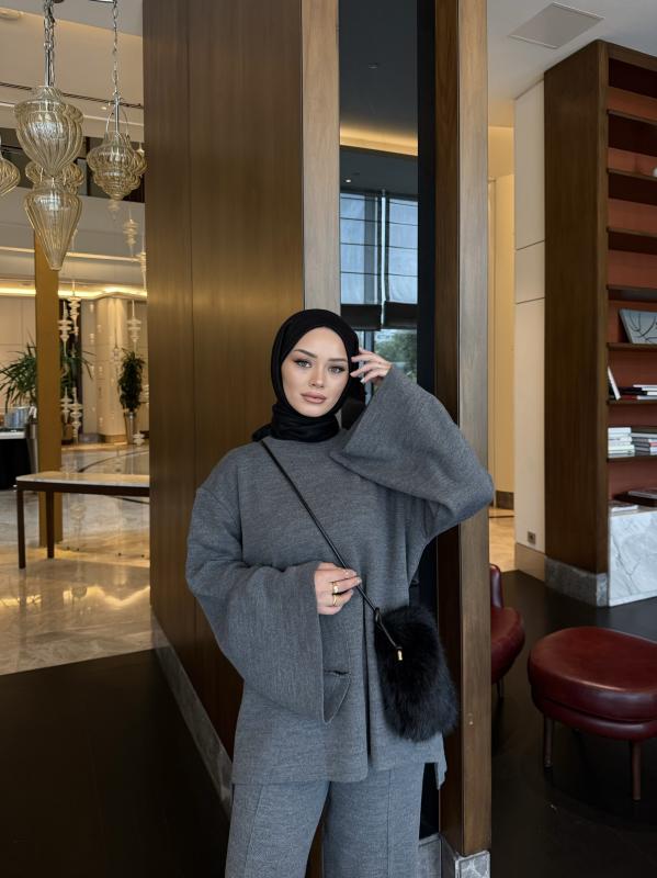 Antrasit  Oslo  Triko Takım 2501