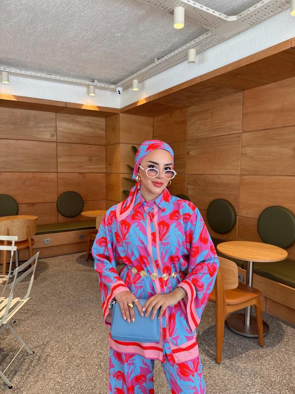 Pembe Dijital Üçlü Takım 1168