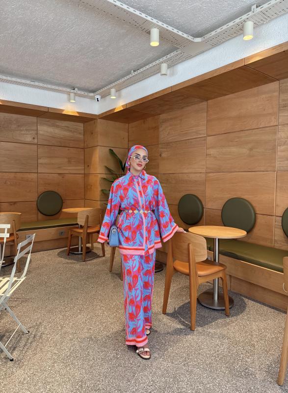 Pembe Dijital Üçlü Takım 1168