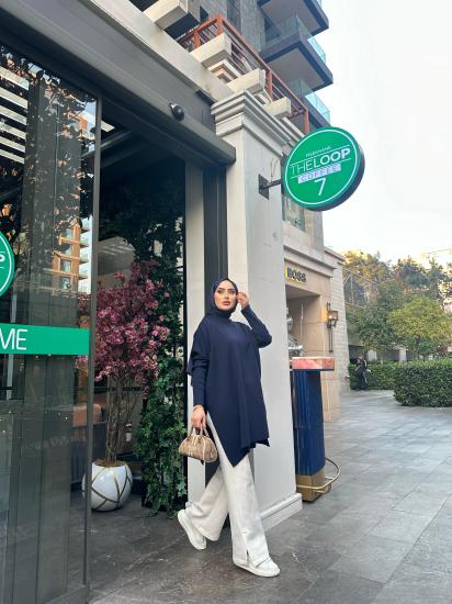 Laci Düz Triko Tunik 1006