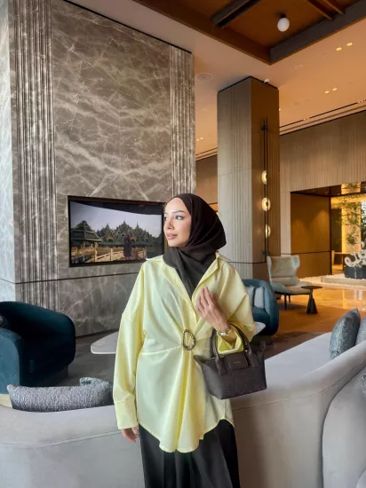 SARI ZEN GÖMLEK 0220