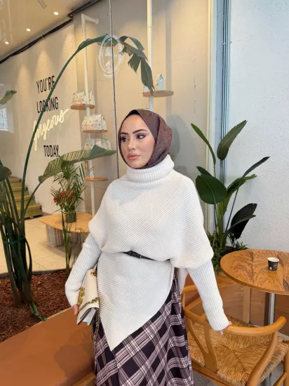 BEJ VİRAL TRİKO KAZAK  1211