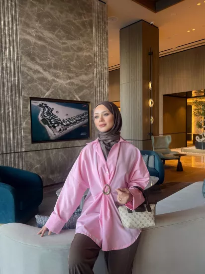 PEMBE ZEN GÖMLEK 0220