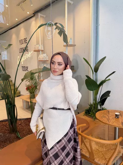 BEJ VİRAL TRİKO KAZAK  1211