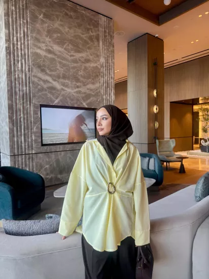 SARI ZEN GÖMLEK 0220