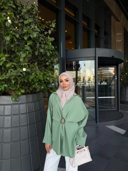 YEŞİL ZEN GÖMLEK 0220