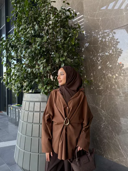 KAHVE ZEN GÖMLEK 0220