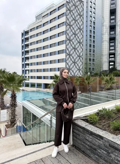 KAHVERENGİ  EVA  SKUBA TAKIM 1117