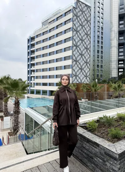 KAHVERENGİ  EVA  SKUBA TAKIM 1117