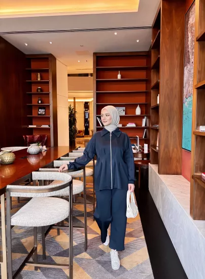 LACİVERT EVA  SKUBA TAKIM 1117