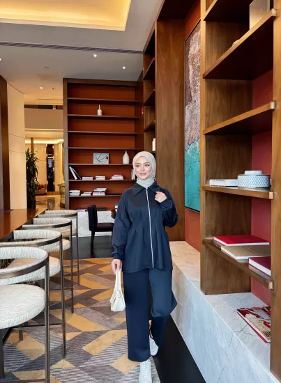 LACİVERT EVA  SKUBA TAKIM 1117