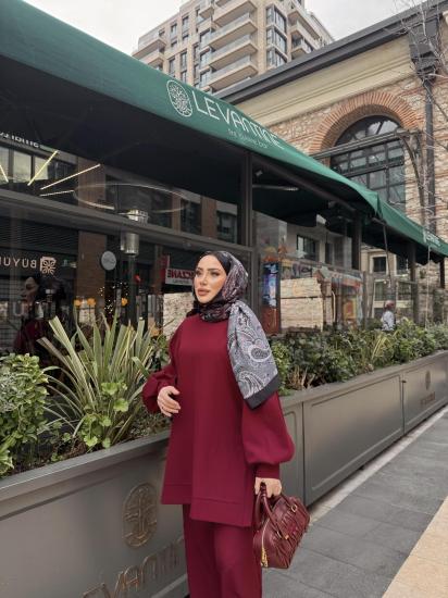 Bordo Balon Kol Takım 3445