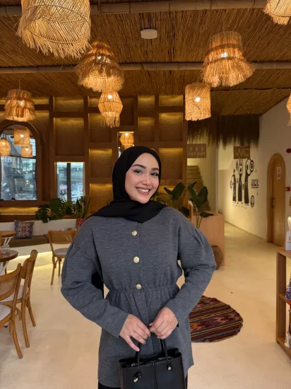 ANTRASİT  MERA TRİKO CEKET  2517