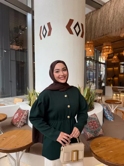 ZÜMRÜT  MERA TRİKO CEKET  2517