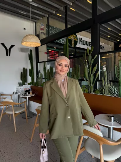 HAKİ QUES BLAZER TAKIM 0511