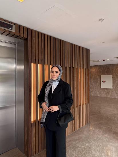 SİYAH ASTARLI ZARA CEKET TAKIM 5861