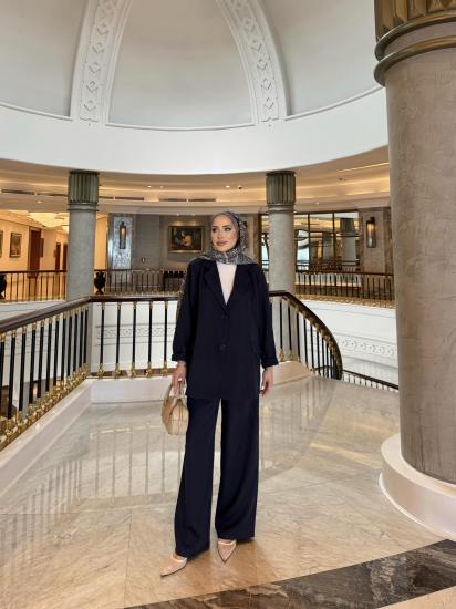 LACİVERT QUES CEKET TAKIM 3561