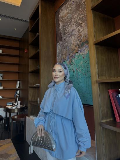 MAVİ OLİVA GÖMLEK 1162