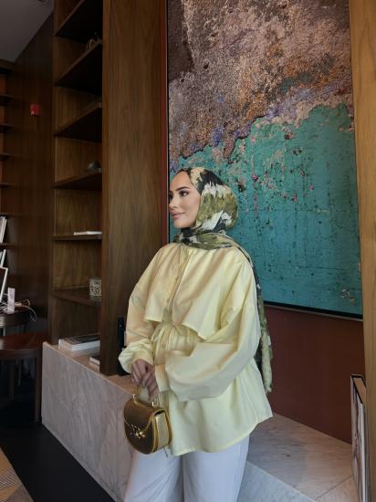 SARI OLİVA GÖMLEK 1162﻿﻿﻿﻿