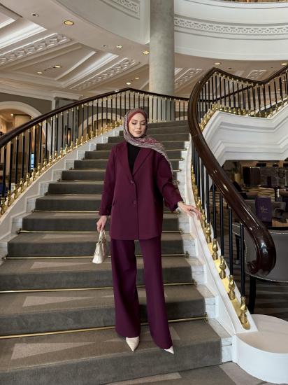 LİLA QUES CEKET TAKIM 3561