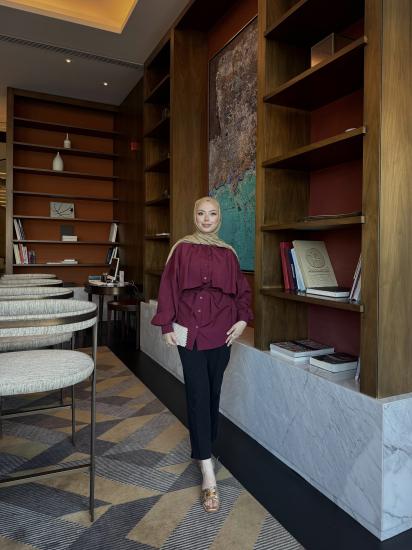 BORDO OLİVA GÖMLEK 1162