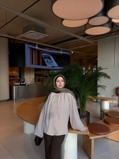 BEJ PAMİRA GÖMLEK 0210