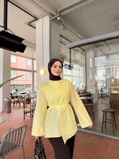 SARI LATTE GÖMLEK 6102